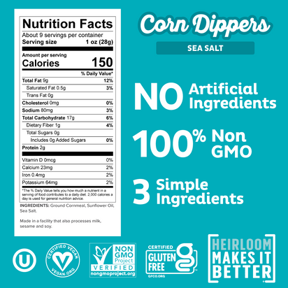 Sea Salt Corn Dippers