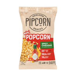 PIPTAB45C12 -- Spicy Cheddar Mini Popcorn
